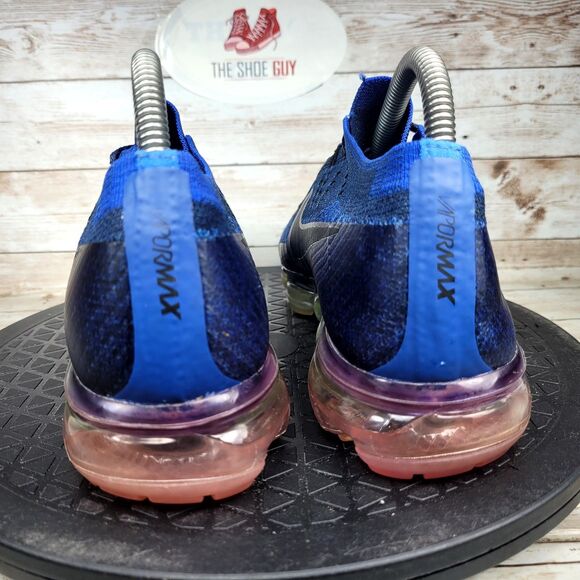 Nike Air VaporMax Women's Size 8 Betrue Black Blue Athletic Shoes - Picture 8 of 13